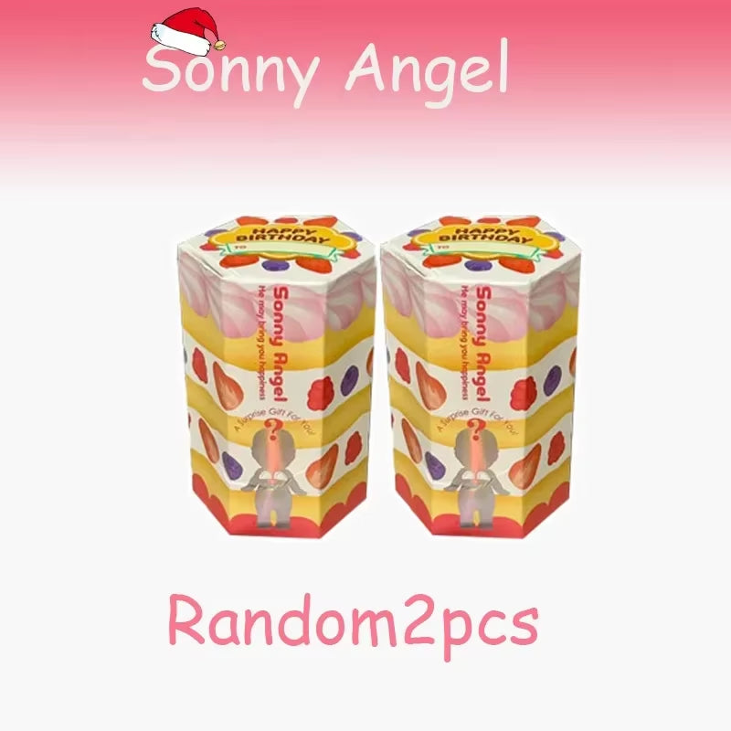 Cute S Angel Hippers Blind Box Birthday Cake Gift Series Doll Models Mini Anime Characters Gifts Room Christmas Gift